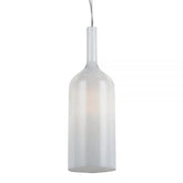 Telbix Lighting Indoor Pendants Moody Bottle Pendant Light Glass Bottle (Opal) Lights-For-You